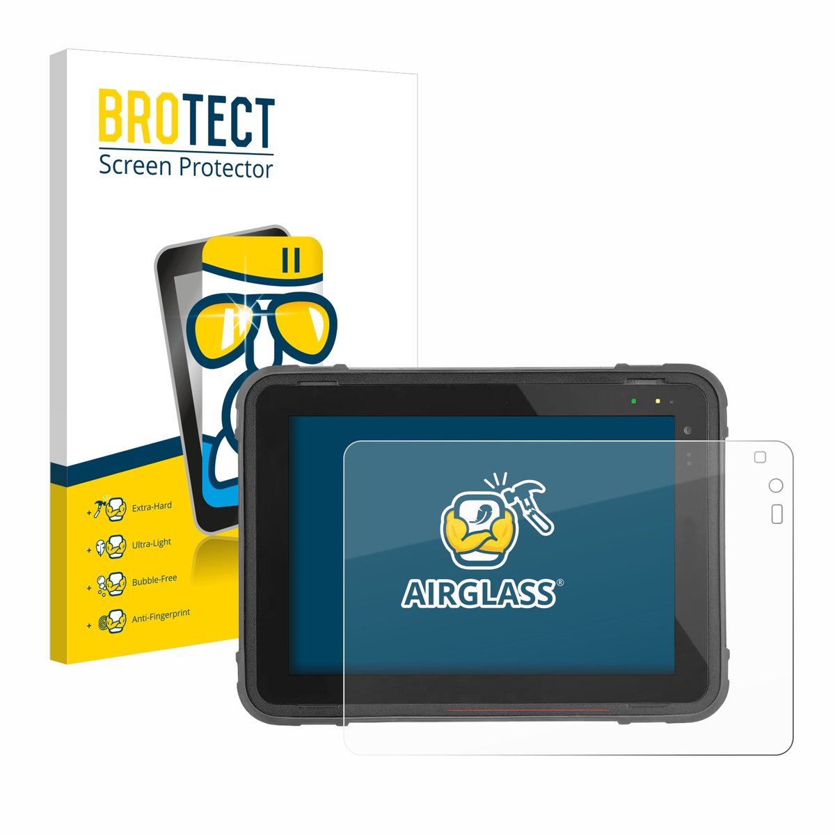 Screenprotector voor Texa Axone Nemo 2 Beschermglas transparant
