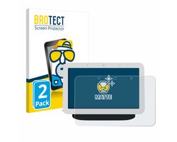 BROTECT - Screenprotector voor Google Nest Hub 2 - Folie Beschermfolie matte 2 Stuks
