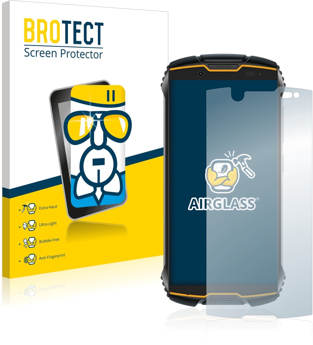 Screenprotector voor Cubot King Kong Mini Beschermglas transparant
