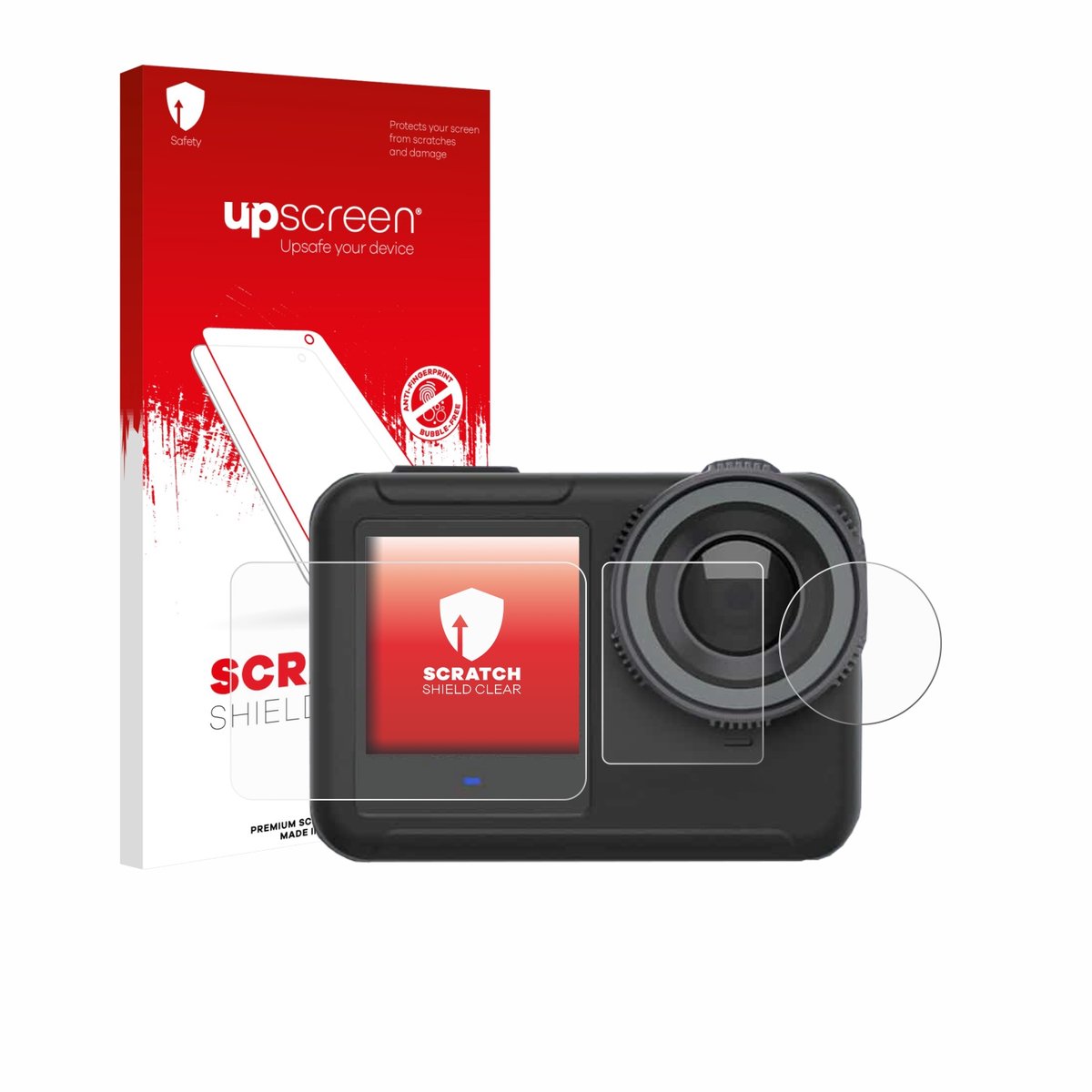upscreen - Screenprotector voor SVBONY SVGO3 4K - Folie Beschermfolie transparant