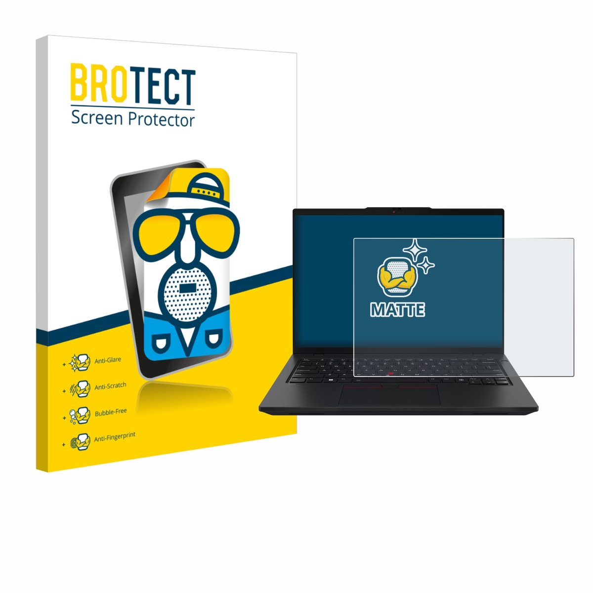 BROTECT - Screenprotector voor Lenovo ThinkPad L14 Gen 6 - Folie Beschermfolie matte