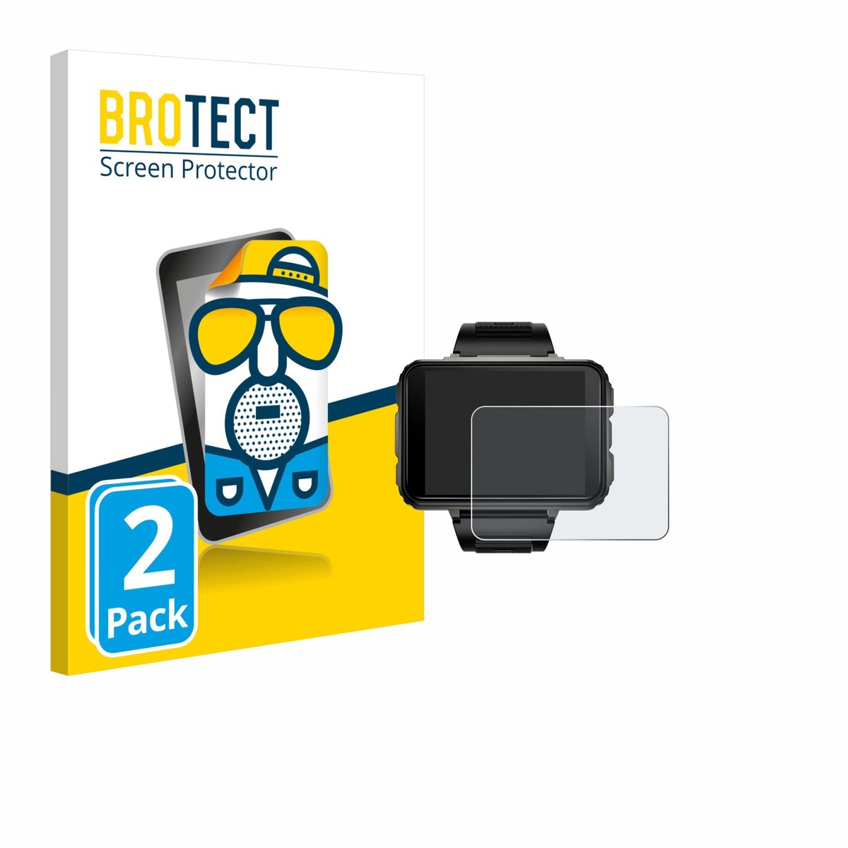 BROTECT - Screenprotector voor Lokmat Appllp 5 Max - Folie Beschermfolie matte 2 Stuks