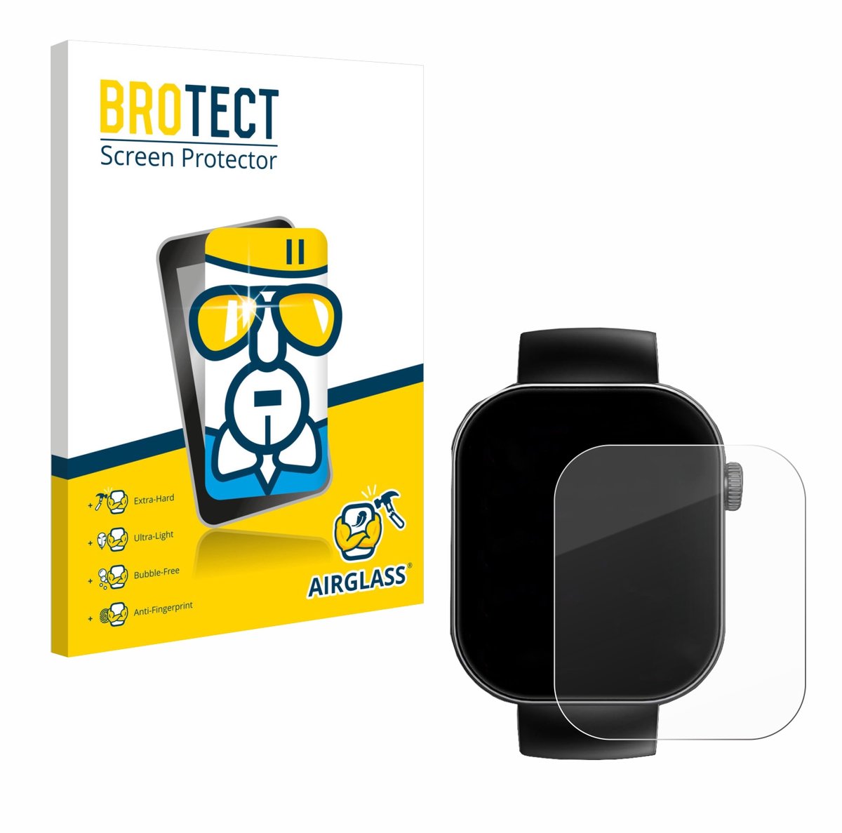 Screenprotector voor Cillso T80 2.01" Beschermglas transparant
