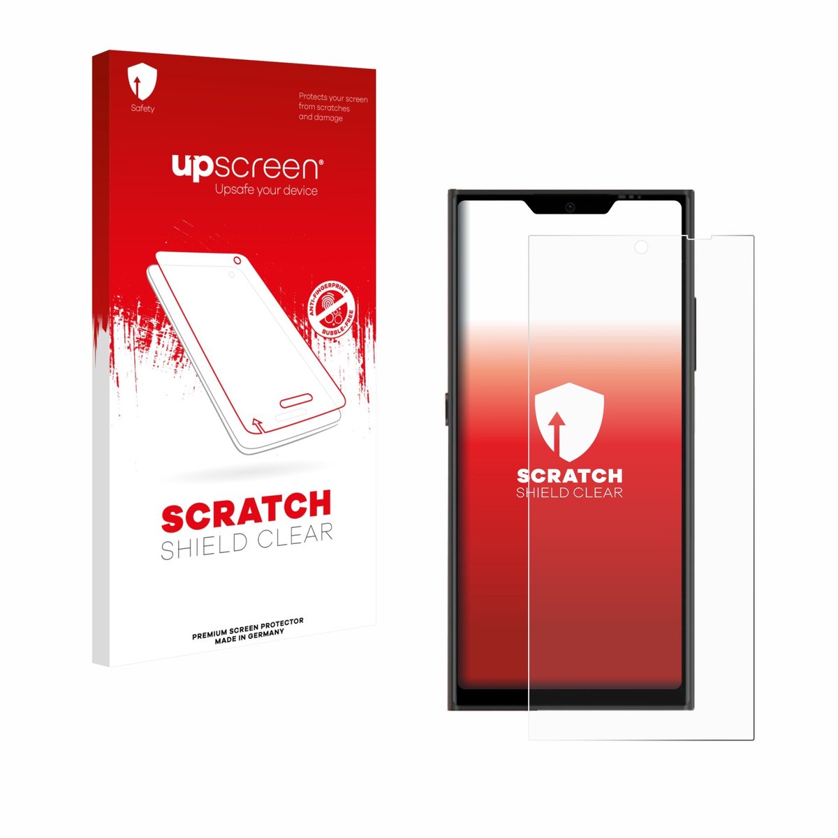 upscreen - Screenprotector voor Jolla Phone - Folie Beschermfolie transparant