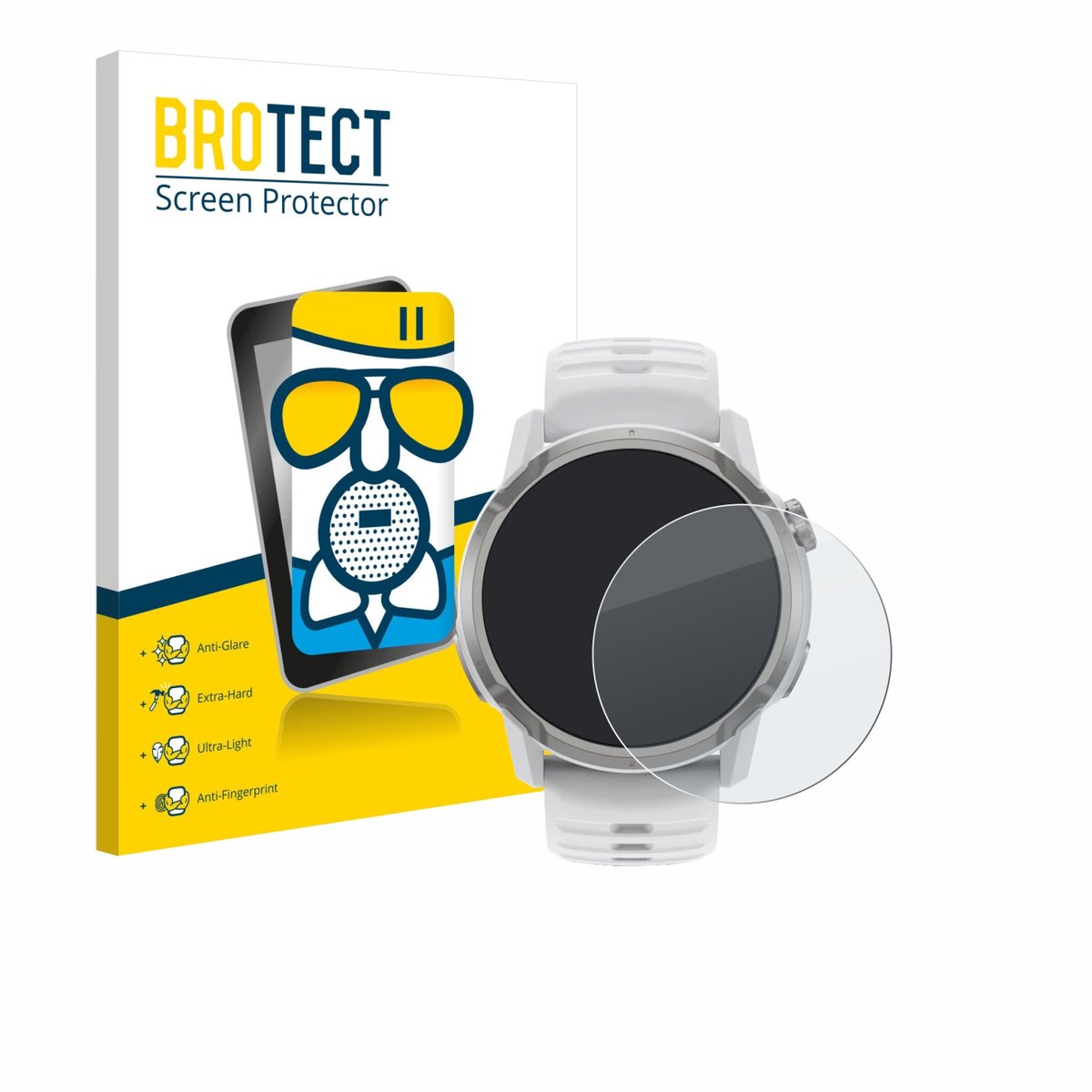 BROTECT - Screenprotector voor Coros Apex 4 (46 mm) - Folie Beschermfolie Beschermglas matte