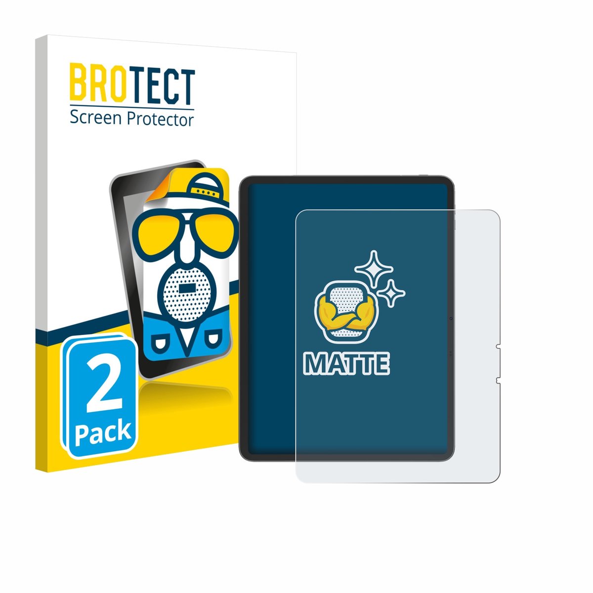 BROTECT - Screenprotector voor Blackview Link 8 - Folie Beschermfolie matte 2 Stuks