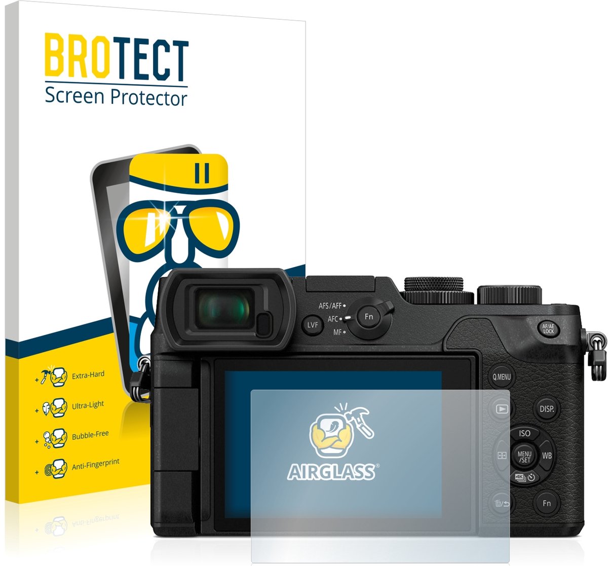 Screenprotector voor Panasonic Lumix DMC-GX8 Beschermglas transparant