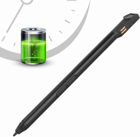 Allecto - Capacitieve Styluspen - Tekentablet - Zwart - Handschrift-herkenning - Precieze punt - Voor tablets en smartphones - Compatibel met iOS - Witte uitvoering. — afbeelding 3