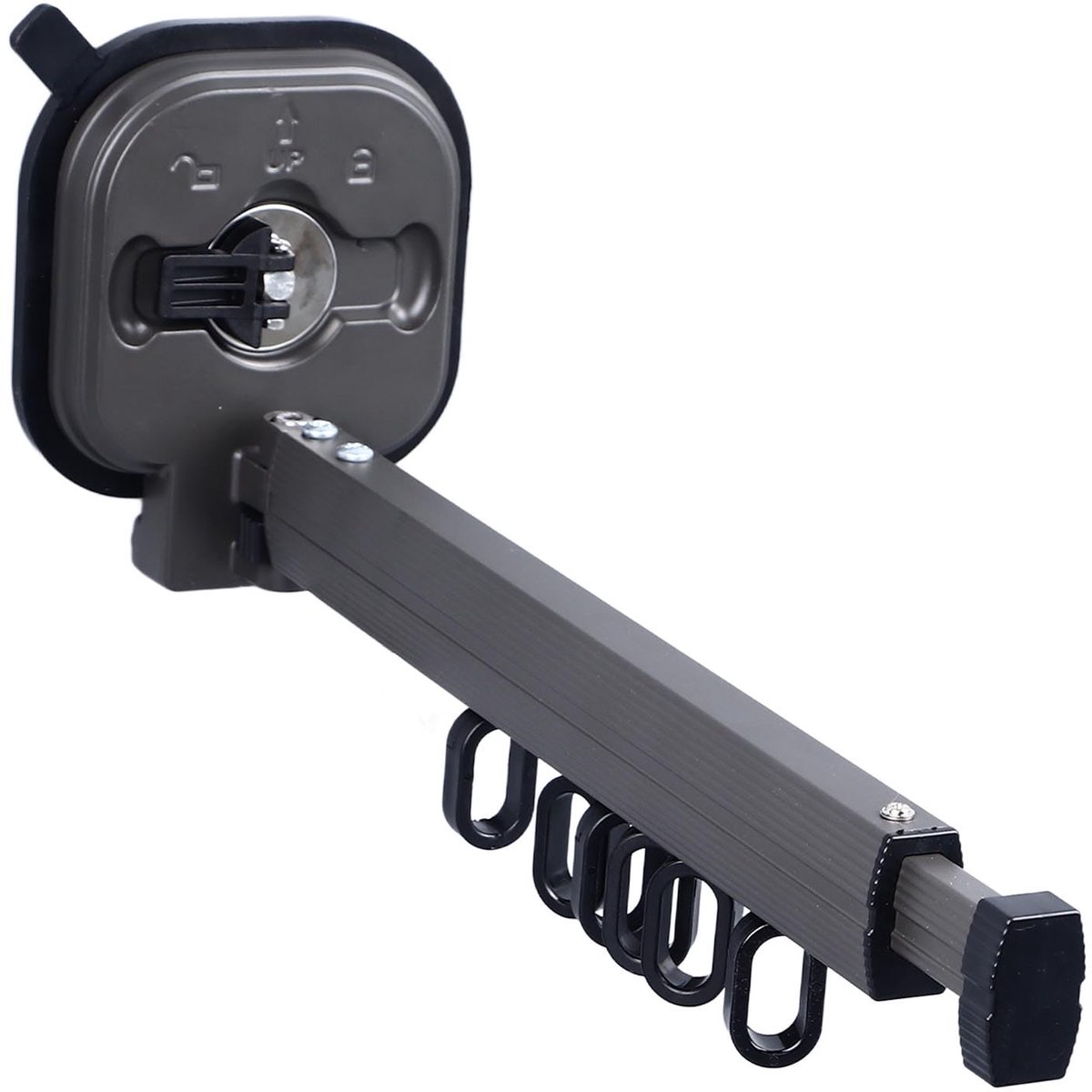 Wandgemonteerd Droogrek - Ruimtebesparend Design - Aluminium Legering