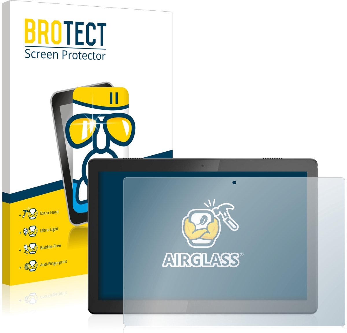 Screenprotector voor Lenovo Tab M10 TB-X505L Beschermglas transparant