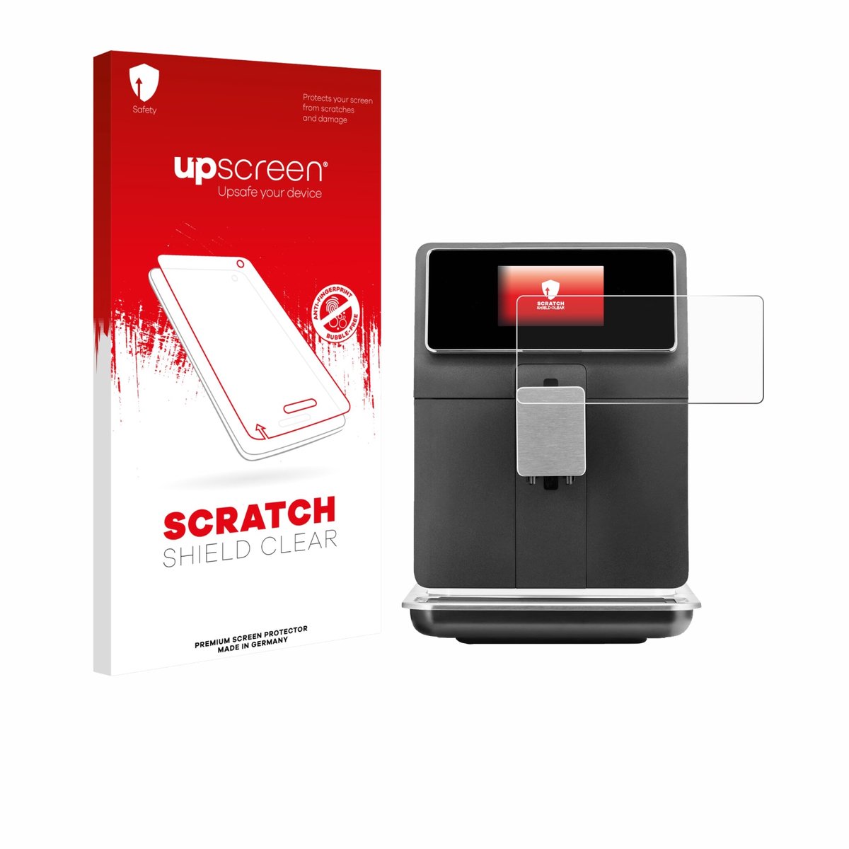 upscreen - Screenprotector voor WMF Perfection 860L - Folie Beschermfolie transparant