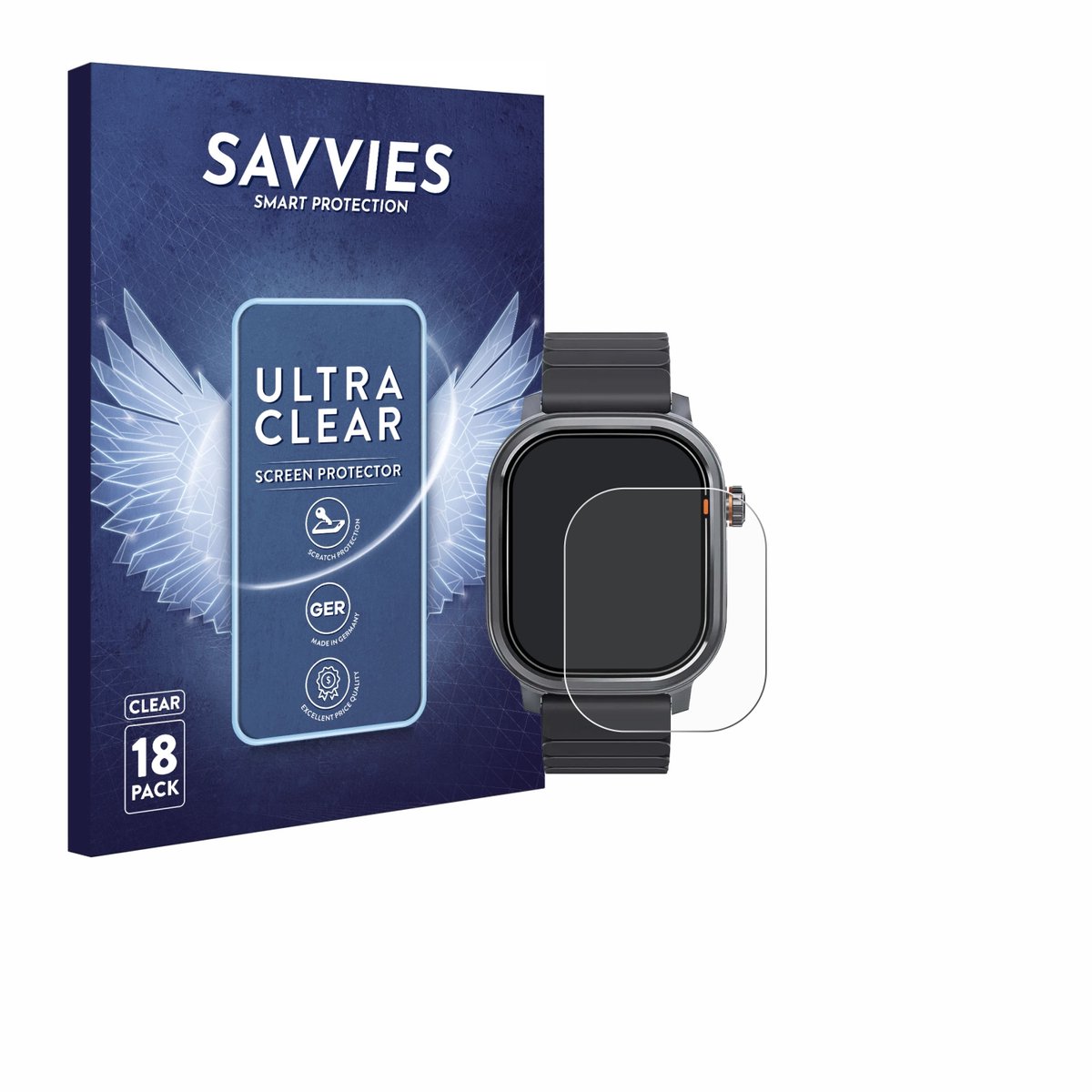 Savvies - Screenprotector voor Kospet Pulse - Folie Beschermfolie transparant 18 Stuks