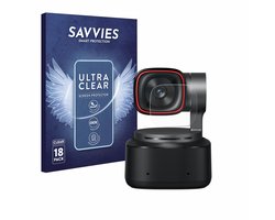 Savvies - Screenprotector voor OBSBOT Tiny 2 - Folie Beschermfolie transparant 18 Stuks