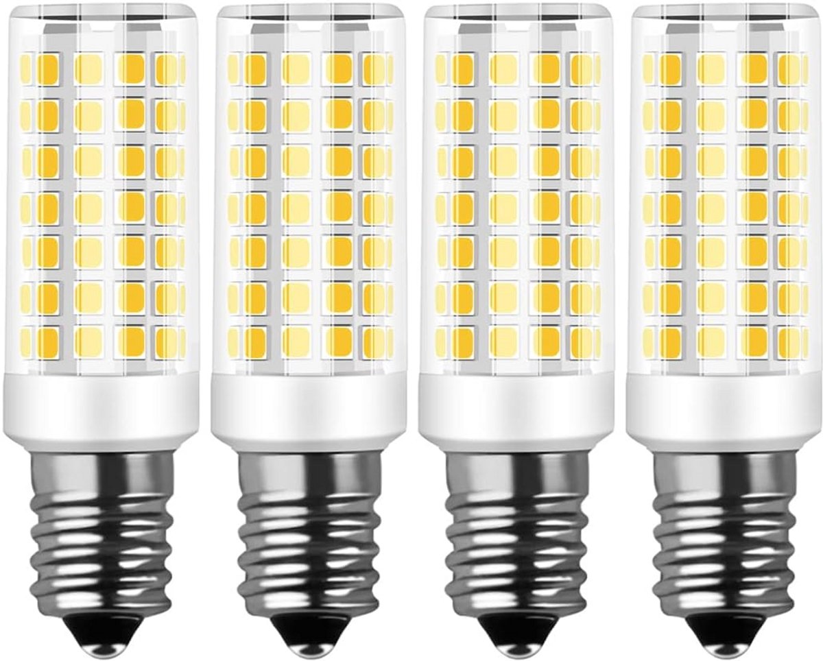 E14 LED Lampen Koud Wit 9W (75W Equiv.) 750 Lumen - Niet Dimbaar - 4 Stuks