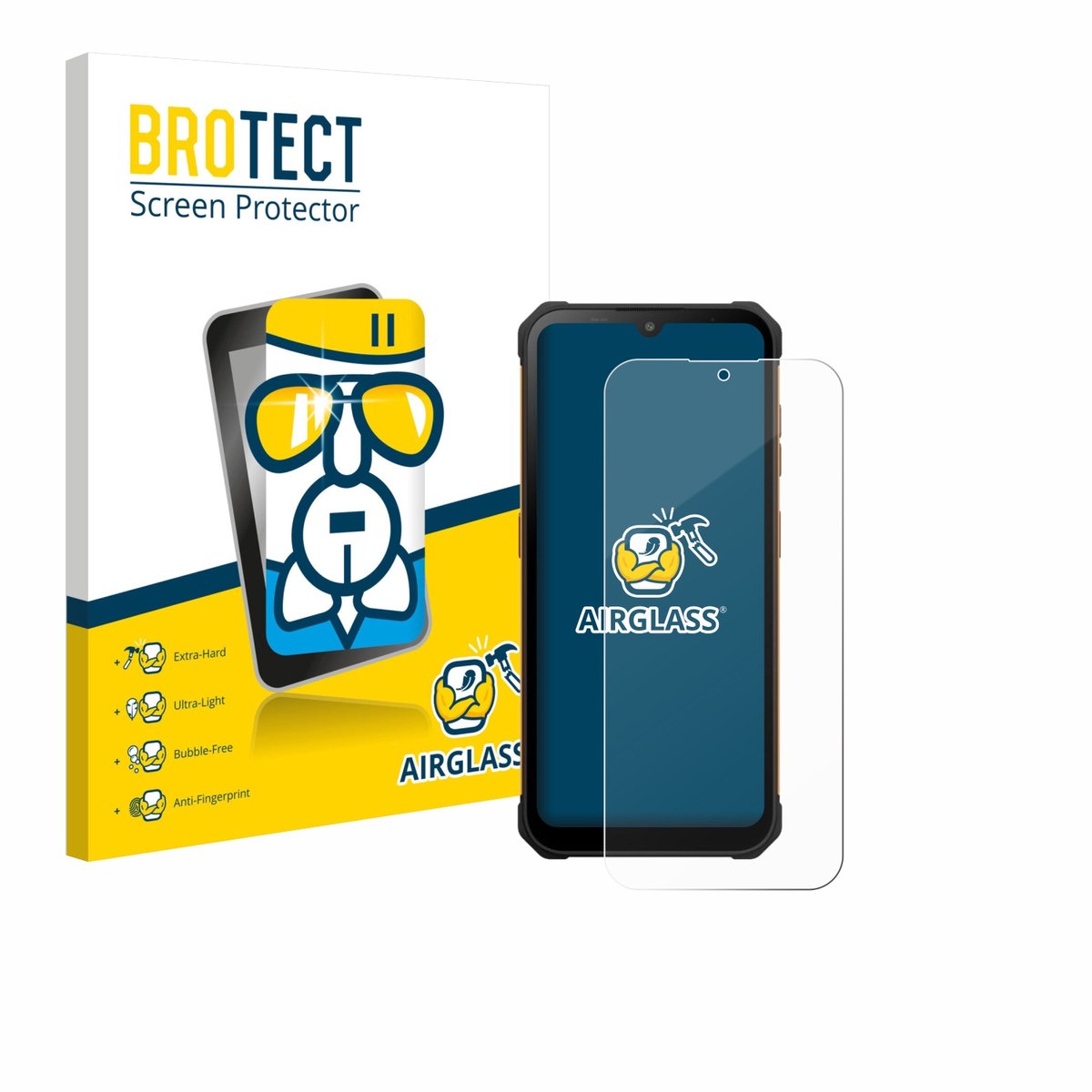 Screenprotector voor Hammer Iron Va Beschermglas transparant