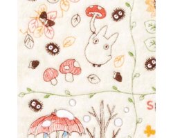 Marushin My Neighbor Totoro Mini Towel Wreath of Nuts 25 x 25 cm Towels