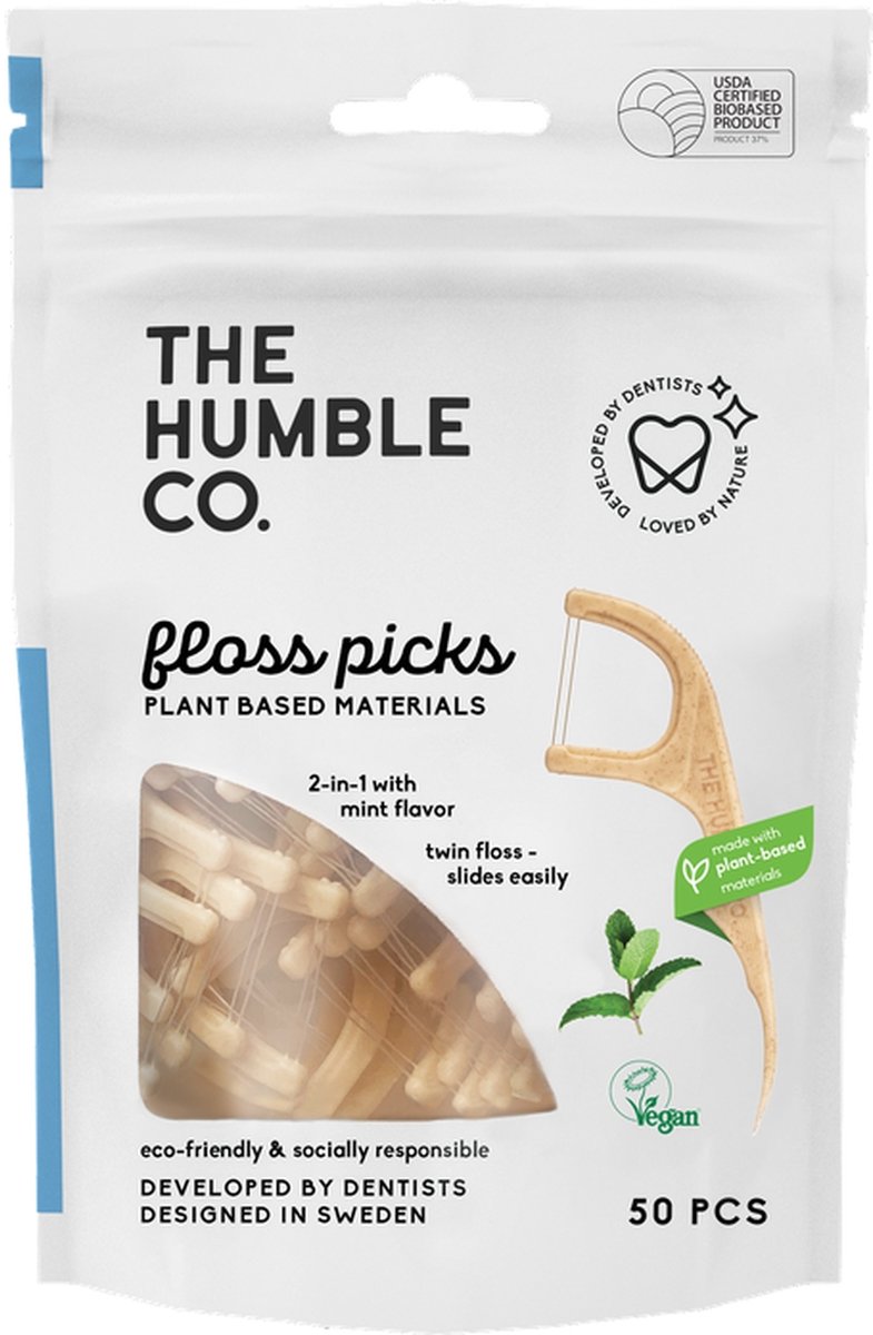 Humble Brush Floss Pick 2 In 1
