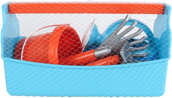 Van Manen tuin speelgoed Sun Fun kinder gereedschapsset 7-delig. — afbeelding 4