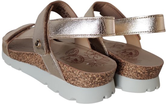 Sandales Panama Jack Selam Shine dorées - Taille 40