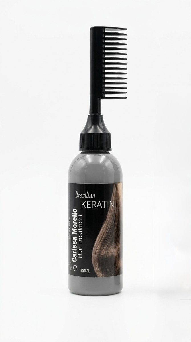 Carissa Morello - Braziliaanse keratine behandeling - Glad en pluishaar - hersteld beschadigd haar - zijdezacht resultaat - 100ml