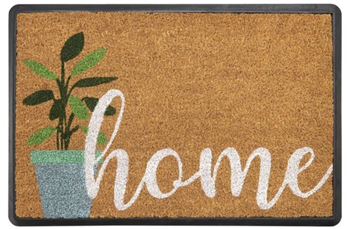 Kokos Deurmat Home 40x60cm