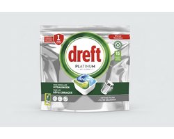 Dreft - Platinum All In One - Vaatwascapsules - Voor Moeilijke Uitdagingen - 15 Capsules