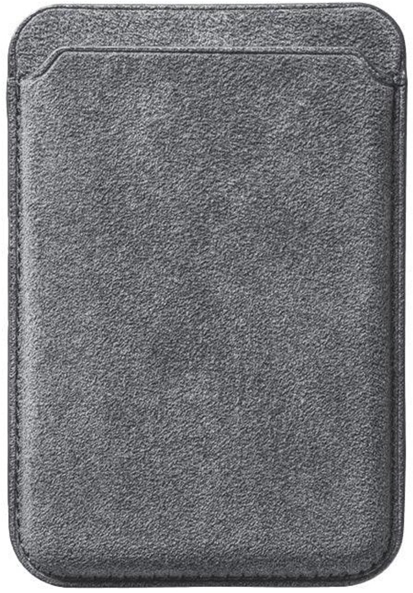 Alcanluxury Alcantara MagSafe wallet - Nardo Grey