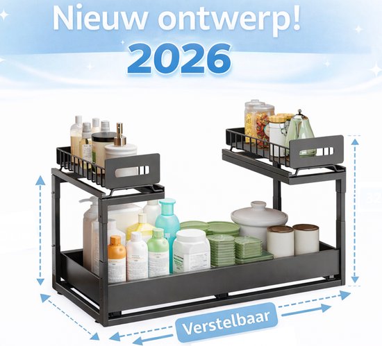 Keukenkastorganizers kopen? Slim gekozen! Bij