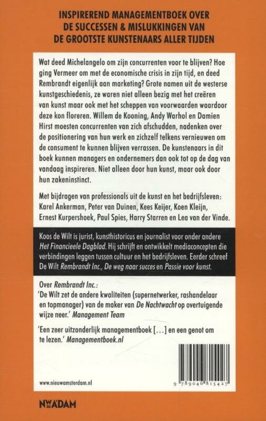 De kunst en het zakendoen