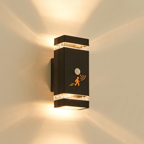 Led buitenlamp muur | 12W | Wit | IP54 | 3000K