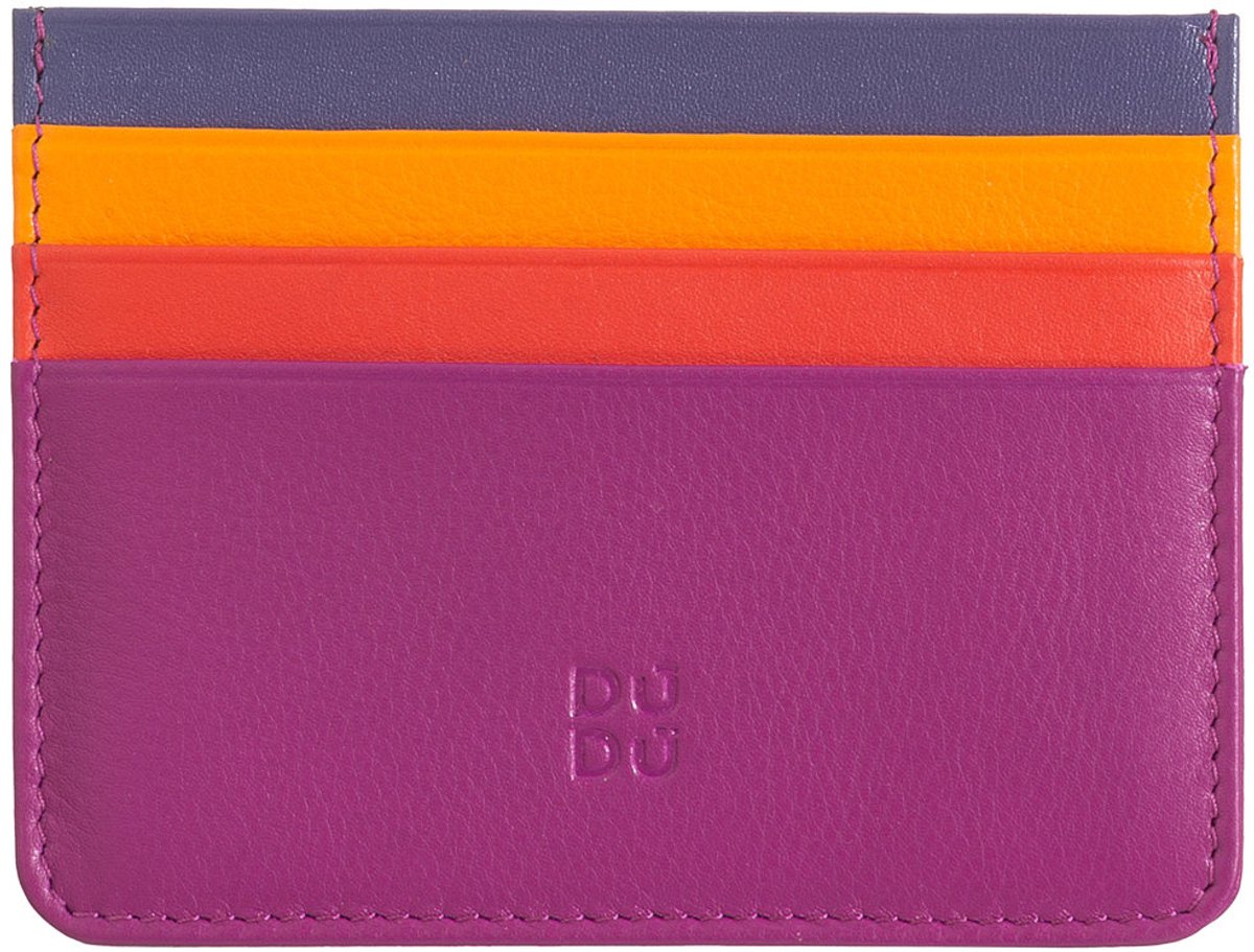 DuDu - Skinnnen Kaart Etui - Compact - Horizontaal Ontwerp - Praktische Indeling
