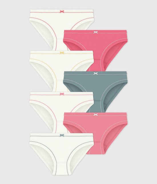 Petit Bateau Meisjesonderbroeken A00Fp00 3-pack, Meerkleurig, 3 Jaren
