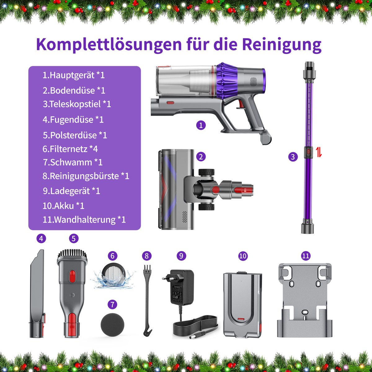 RAYOFI Steelstofzuiger - Steelstofzuiger Draadloos 70000PA - afbeelding 3