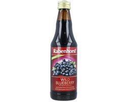Rabenhorst Bosbessen 100% Bio 330 ml