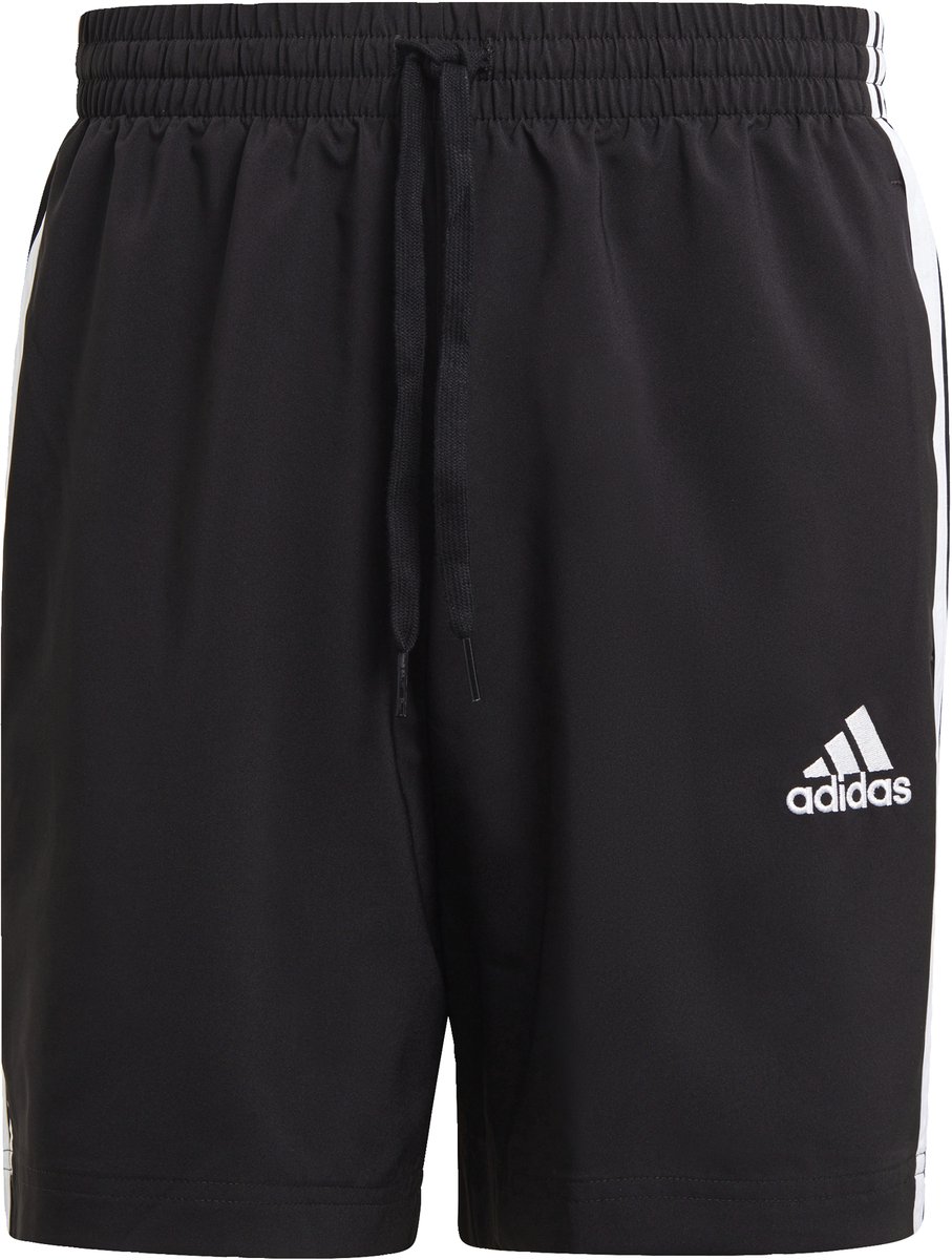 Adidas Sportswear Aeroready Essentials Chelsea 3-Stripes Short Heren Zwart