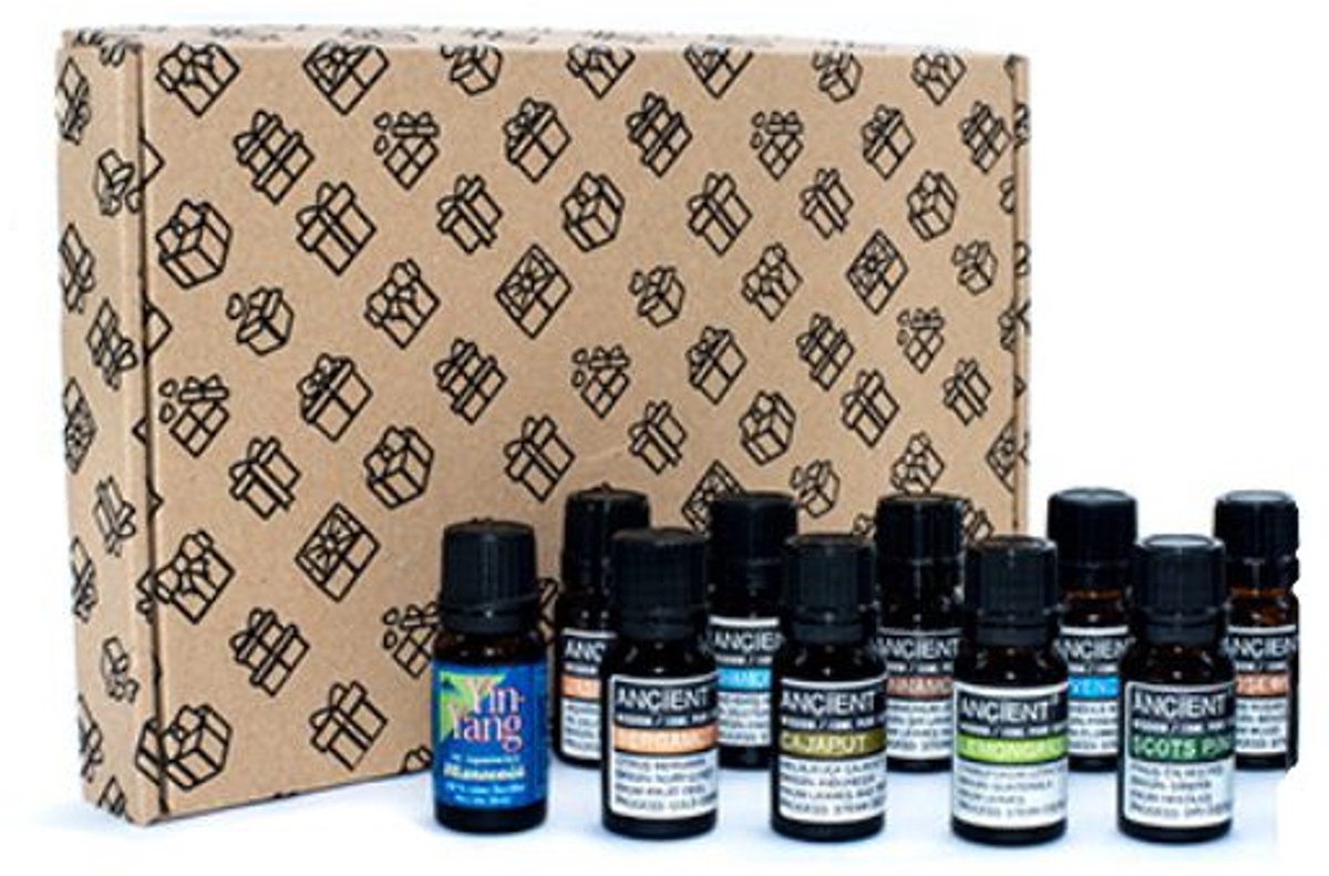 Relax Set - Etherische Olie - 100 ml - Puur Natuur - Cadeau