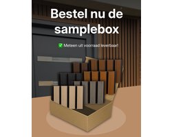 Sample pakket composiet gevelbekleding - composiet schutting - schutting - gevelbekleding composiet 6 kleuren pakket - composiet gevelbekleding - composiet planken - kunststof planken - kunststof gevelbekleding - AKUPANELDEAL