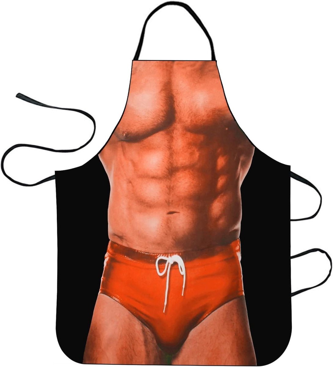 Grappig Keukenschort met Creatief Design voor Koken - Leuk Cadeau - Kookschort met Humor