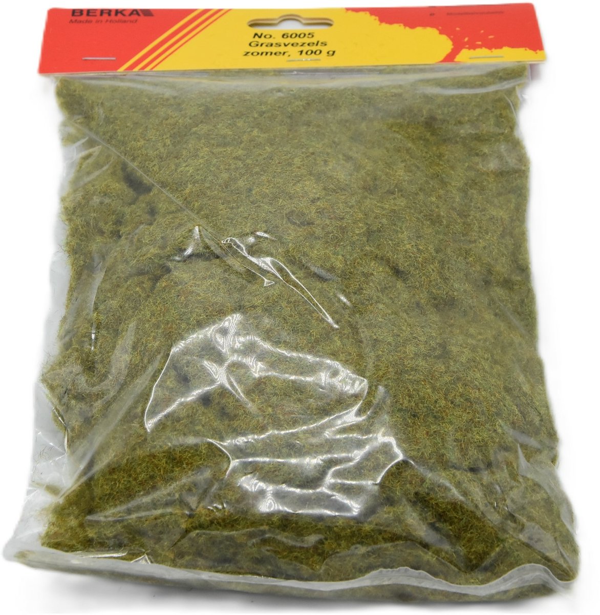 Berka 6005 Grasvezels – Zomer | Realistische Modelbouw Scenery Grasvezels 100 g
