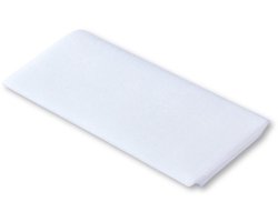 Reparatiedoek strijkbaar- Wit-  12 x 45 cm