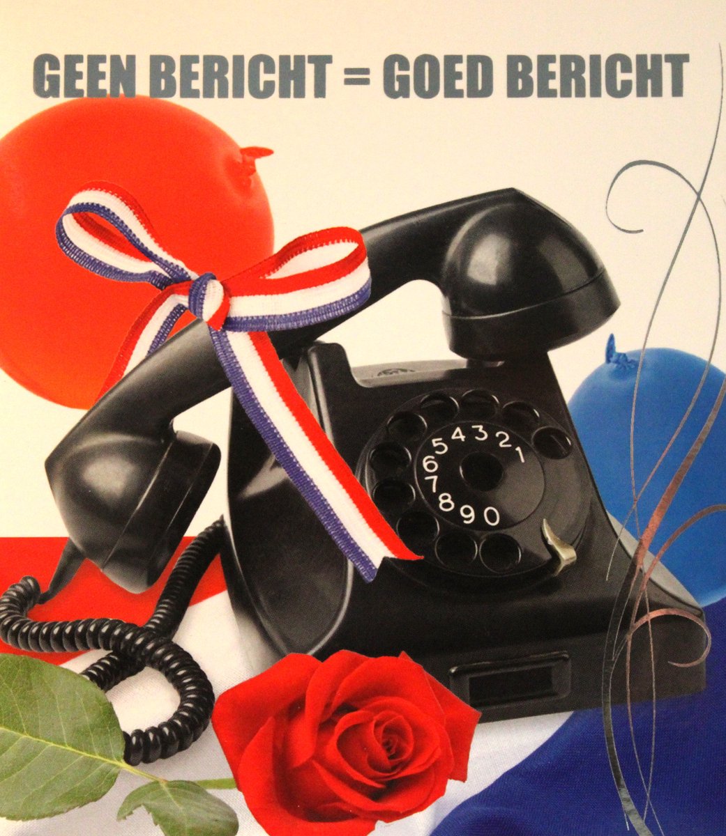 6 Luxe Geslaagd Wenskaarten - Kaart Wens Kaart Examen Geslaagd School Studie Opleiding - Diploma - Telefoon - Geen Bericht = Goed Bericht - 13.5x12cm - Rood Wit Blauwe Envelop - Art of Cards - Gratis Verzonden - Hoge Afnamekortingen