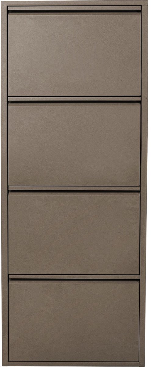 Schoenenkast Caruso taupe 4 laden Kare Design