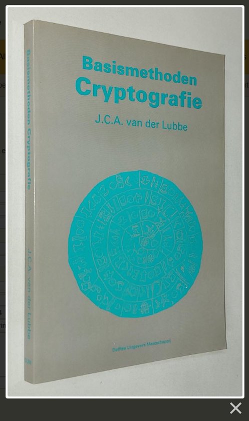 Basismethoden cryptografie - cover