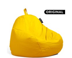 Casacomfy Pear Original - Zitzak Kind & Volwassenen - Binnen & Buiten - Waterbestendig - Geel