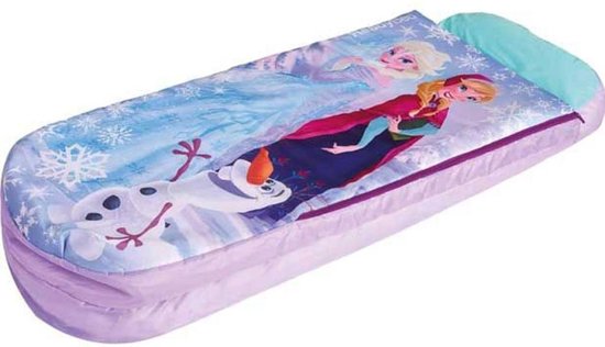 Disney Frozen - Luchtbed met slaapzak - Roze - 150x62x20 | bol.com