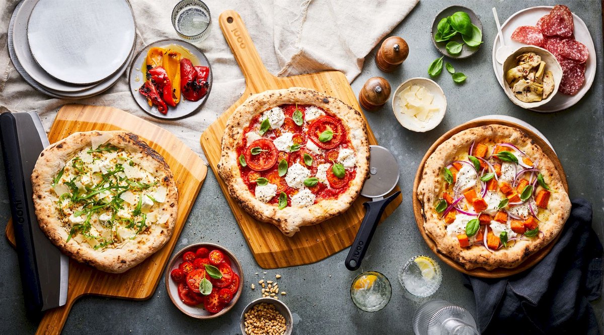 Ooni Pelle à pizza en bambou - 35 cm
