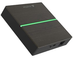 Tuya Matter Smart Wired Gateway Hub | Gateway | Wifi | App bediening | Eenvoudige installatie | Smart Home Bridge | Tuya Smart Life | Zwart