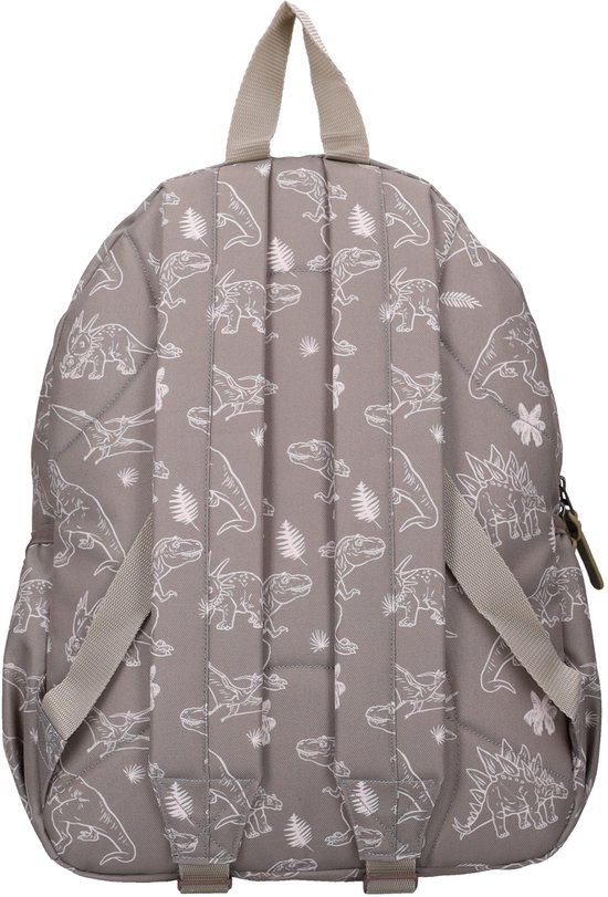 Studio V Fossil Files - Rugzak - Gevoerd - 13,6 liter - 39 x 29 x 12 cm - Dinosaurus - Groen