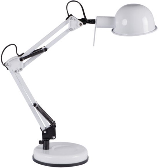 Kanlux PIXA Bureaulamp 1x40W Wit + Wipschakelaar 19300 — afbeelding 5