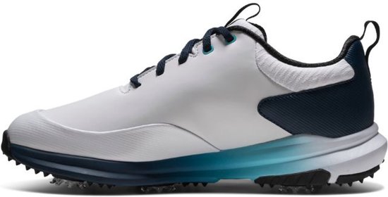 Footjoy Heren Golfschoenen Tour Rival Wit Navy Blauw van Merkloos — afbeelding 2